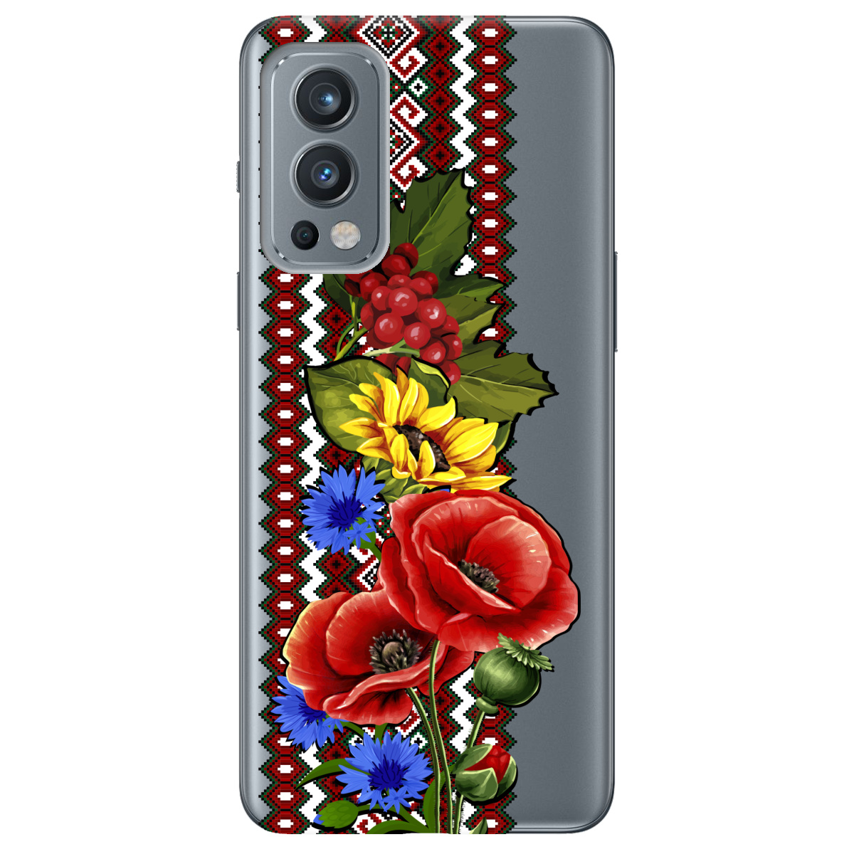 Чехол для OnePlus Nord 2 5G Ukraine ornament - фото 1 Чехол для OnePlus Nord 2 5G Ukraine ornament - фото 1 - Чехлы для телефонов