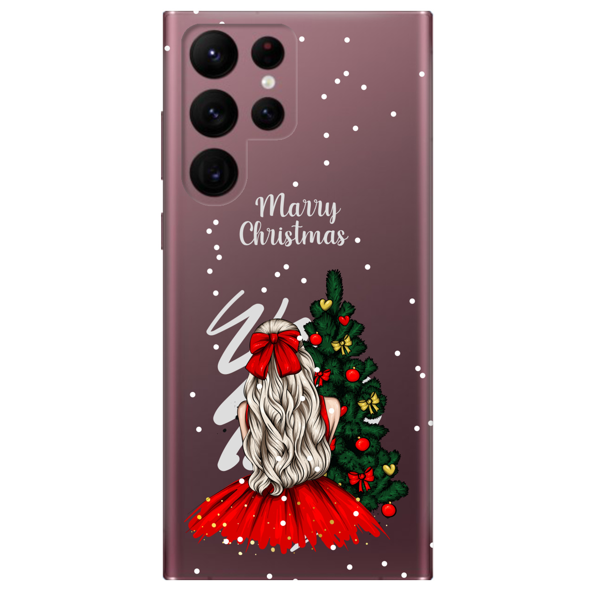 Чехол для Samsung Galaxy S22 Ultra Beautiful christmas - фото 1 - Чехлы для телефонов