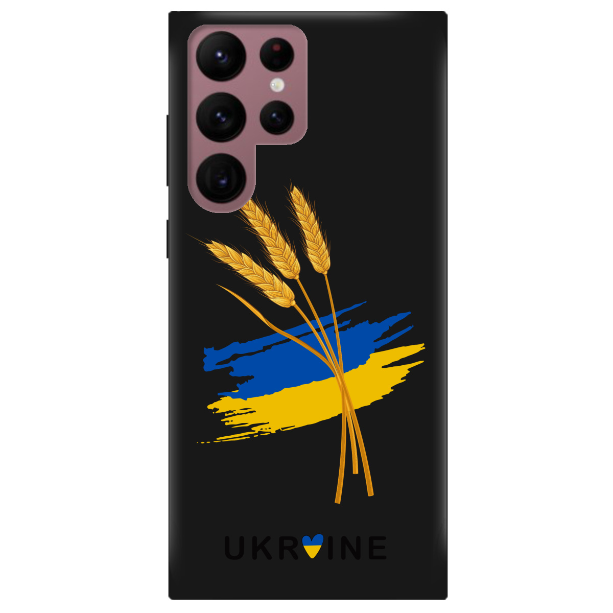 Чехол для Samsung Galaxy S22 Ultra черный матовый soft touch Spikelets - фото 1 Чехол для Samsung Galaxy S22 Ultra черный матовый soft touch Spikelets - фото 1 - Чехлы для телефонов