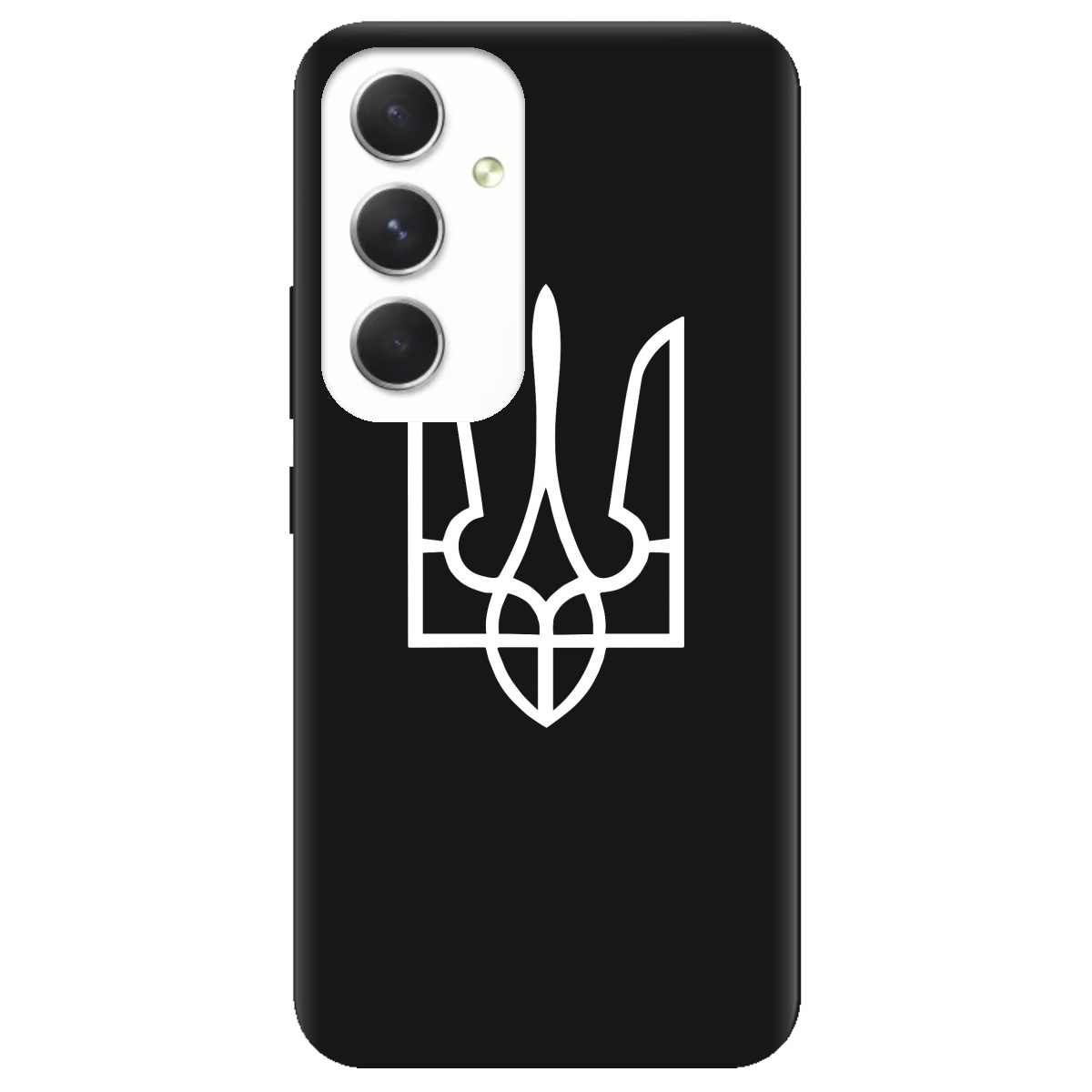 Чехол для Samsung Galaxy A54 черный матовый soft touch Gerb - фото 1 - Чехлы для телефонов