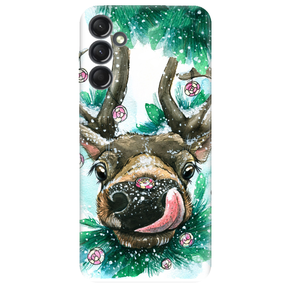 Чехол для Samsung Galaxy A25 Сute deer - фото 1 - Чехлы для телефонов