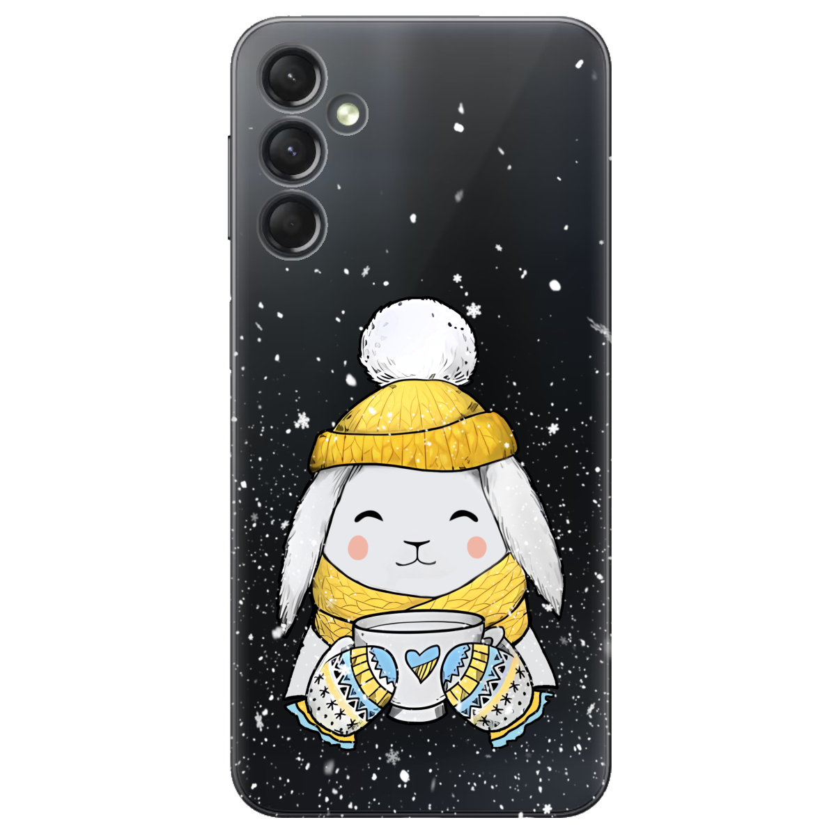 Чохол для Samsung Galaxy A25 Пухнастик - фото 1 - Чохли для телефонів