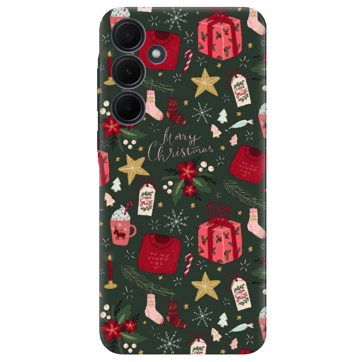 Чохол для Samsung Galaxy A35 Merry christmas - фото 1 - Чохли для телефонів