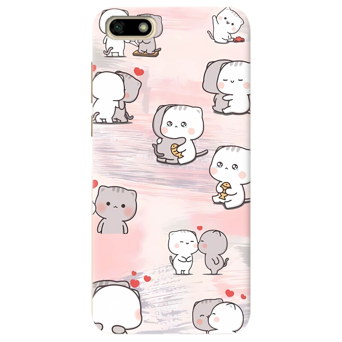 Чехол для Huawei Y5 2018 Meow meow - фото 1 - Чехлы для телефонов