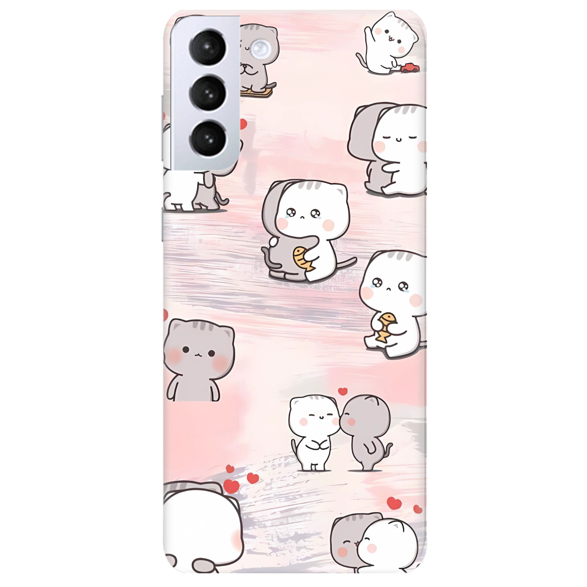 Чехол для Samsung Galaxy S21 Meow meow - фото 1 - Чехлы для телефонов