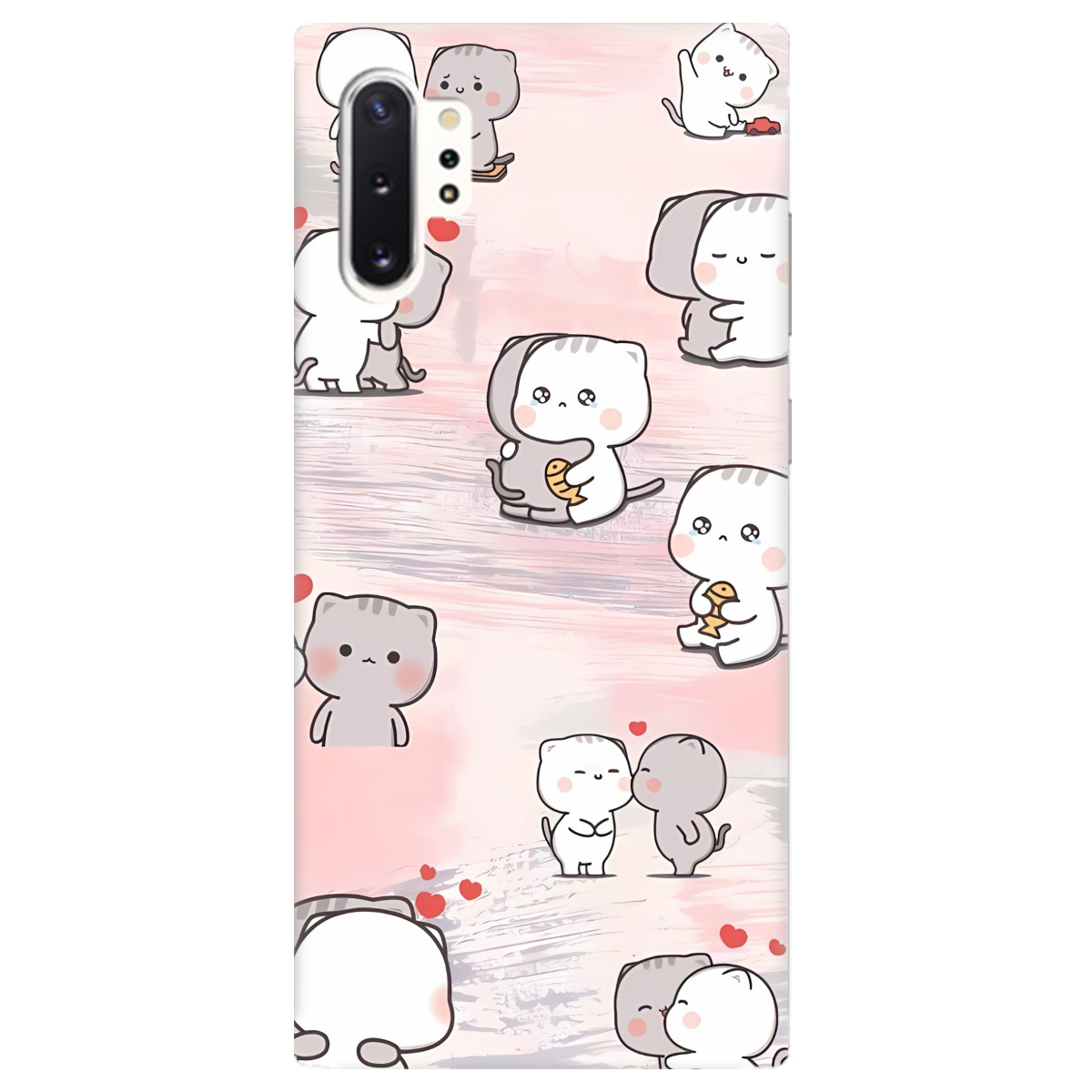 Чохол для Samsung Galaxy Note 10 Plus Meow meow - фото 1 - Чохли для телефонів