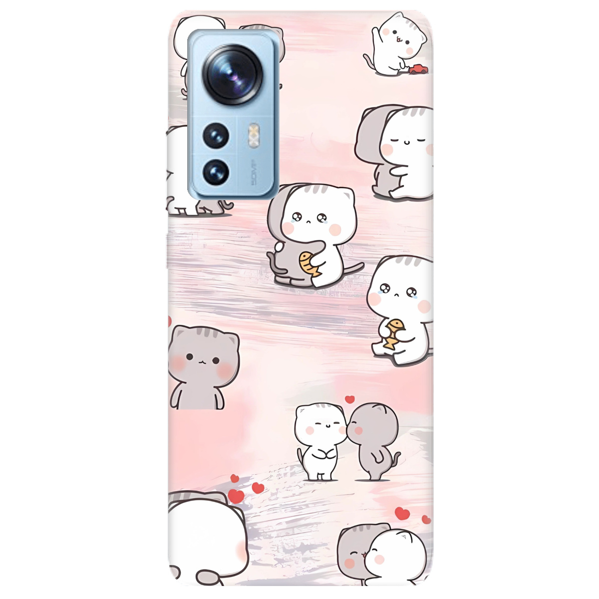 Чохол для Xiaomi 12 Meow meow - фото 1 Чохол для Xiaomi 12 Meow meow - фото 1 - Чохли для телефонів