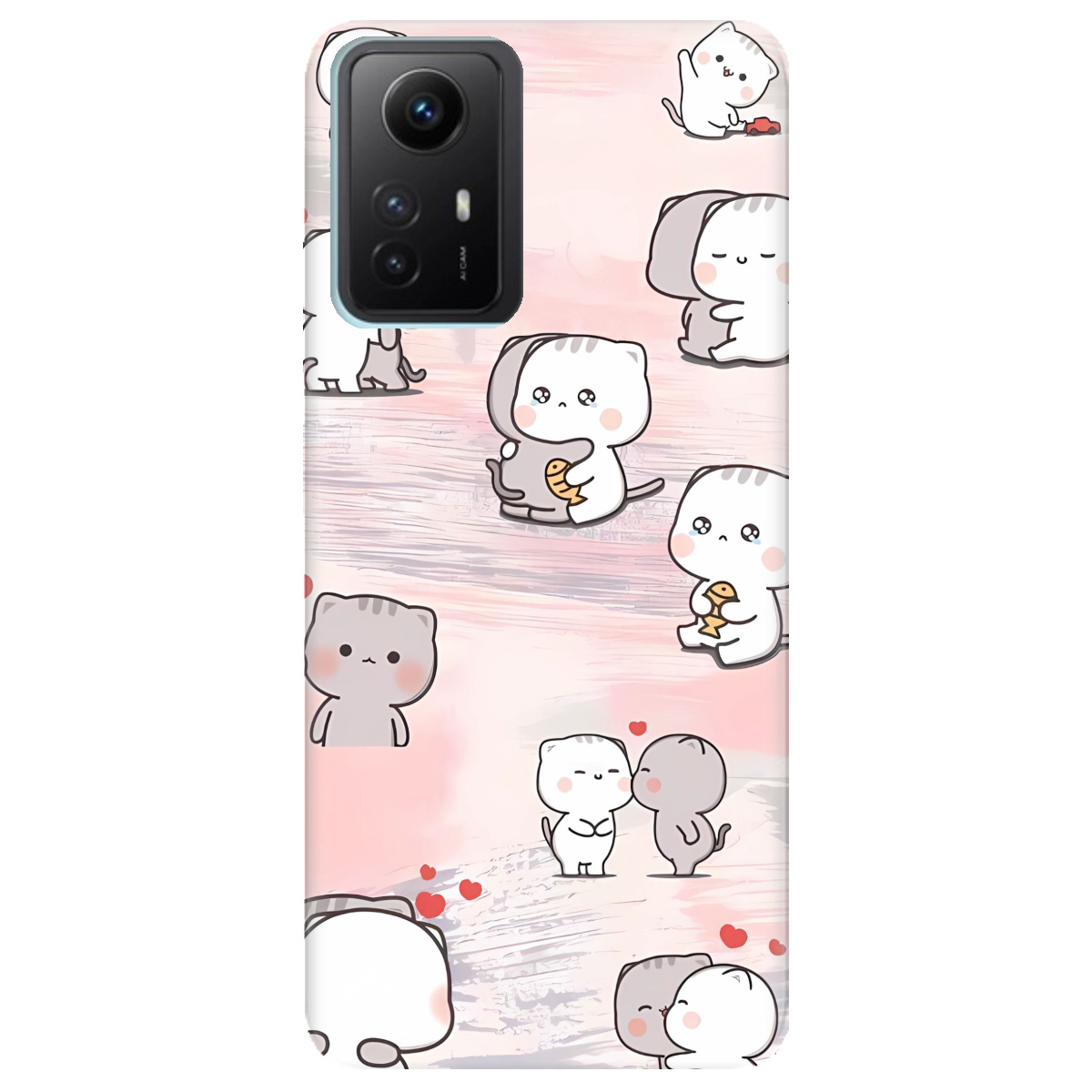 Чохол для Xiaomi Redmi Note 12s Meow meow - фото 1 Чохол для Xiaomi Redmi Note 12s Meow meow - фото 1 - Чохли для телефонів