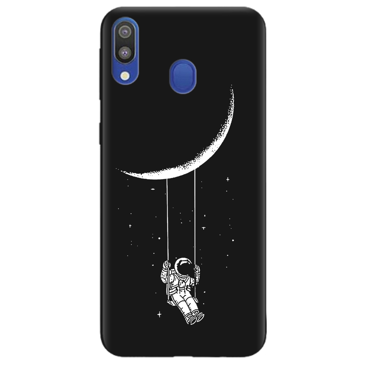 Чехол для Samsung Galaxy A20e черный матовый soft touch Swing - фото 1 - Чехлы для телефонов