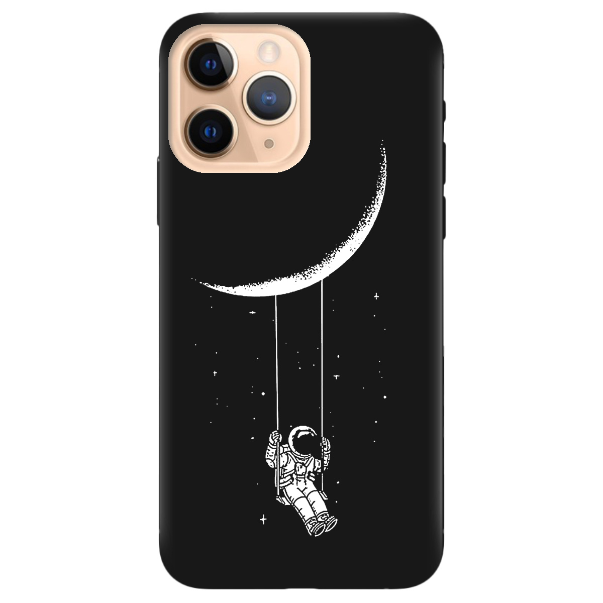 Чехол для Apple iPhone 11 Pro черный матовый soft touch Swing - фото 1 Чехол для Apple iPhone 11 Pro черный матовый soft touch Swing - фото 1 - Чехлы для телефонов