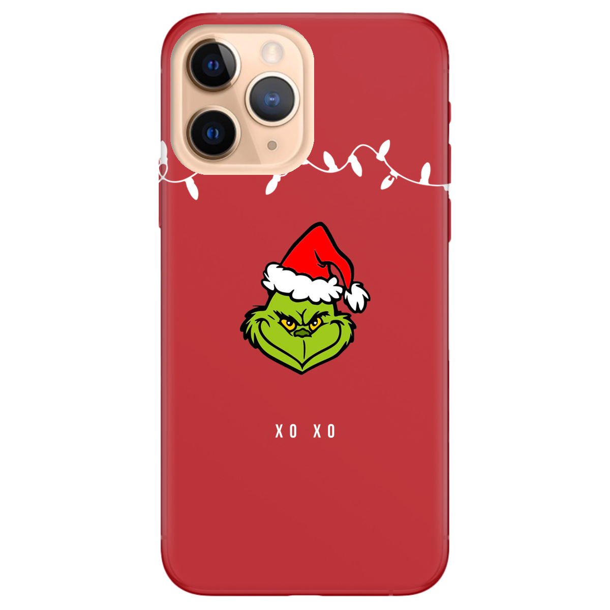 Чохол для Apple iPhone 11 Pro Grinch xo xo - фото 1 Чохол для Apple iPhone 11 Pro Grinch xo xo - фото 1 - Чохли для телефонів