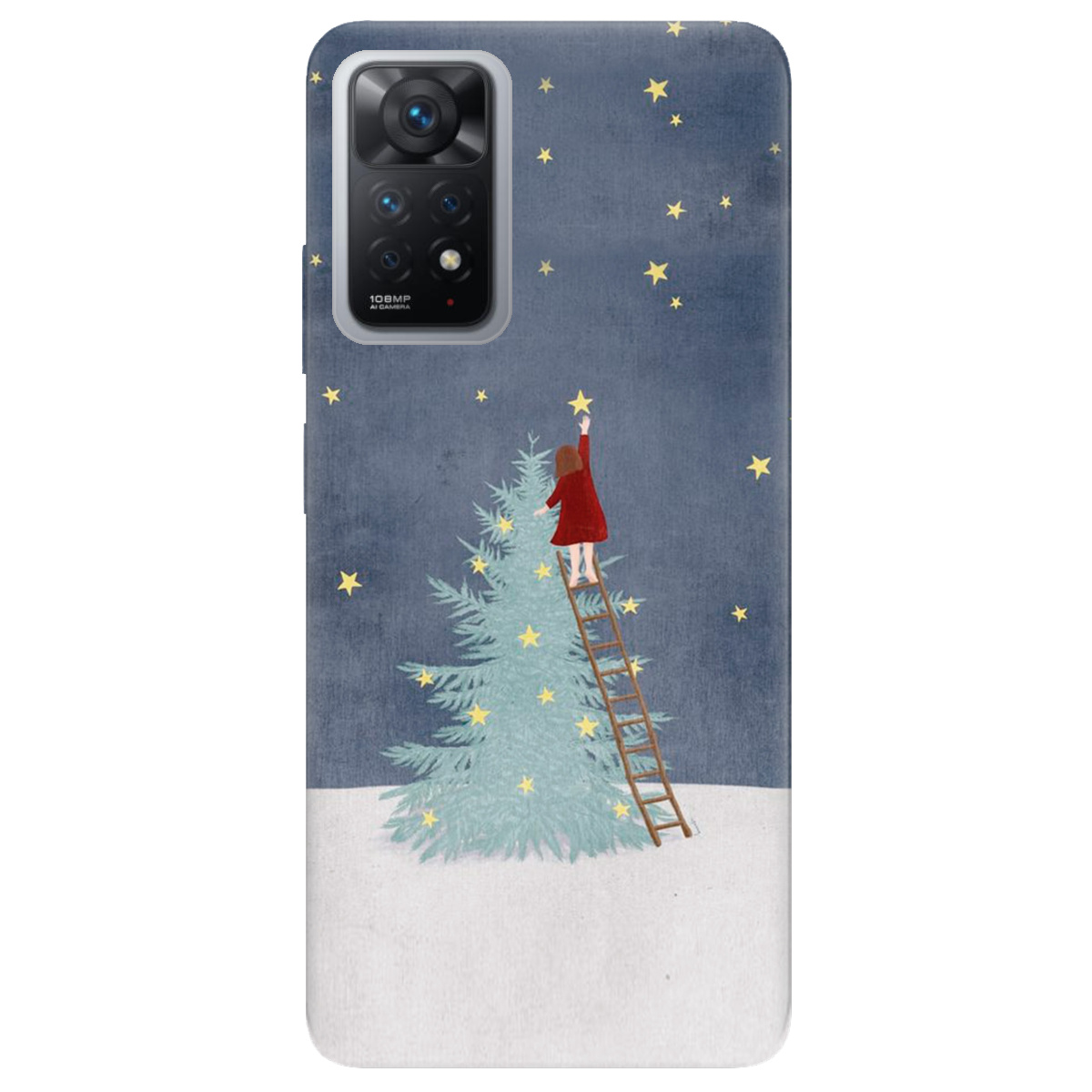 Чехол для Xiaomi Redmi Note 11 Pro Girlwithstar - фото 1 - Чехлы для телефонов