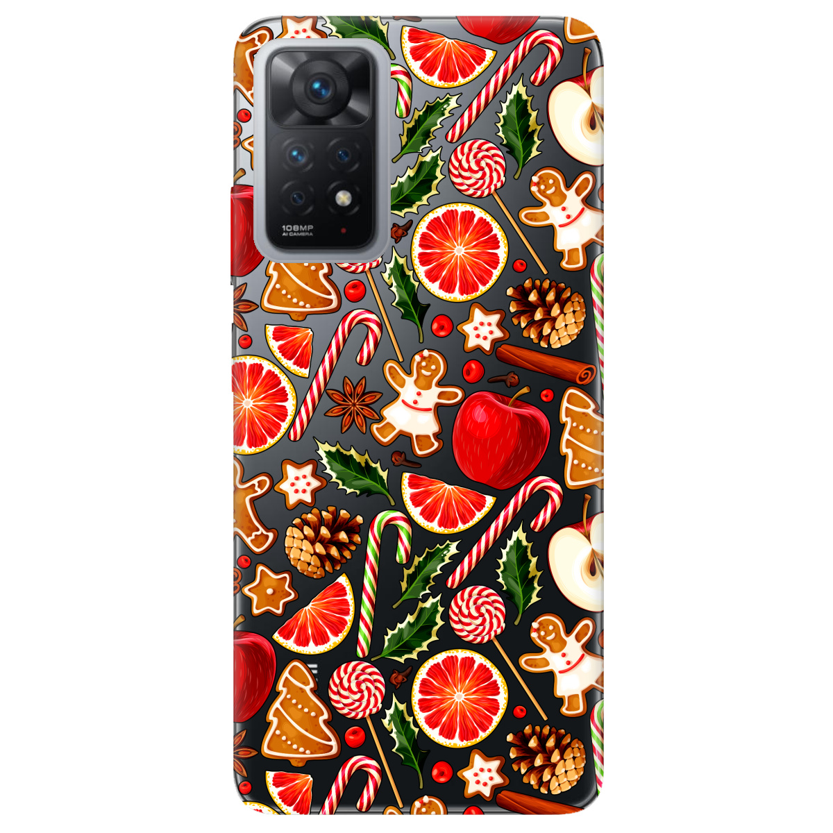 Чехол для Xiaomi Redmi Note 11 Pro Christmas spices - фото 1 - Чехлы для телефонов