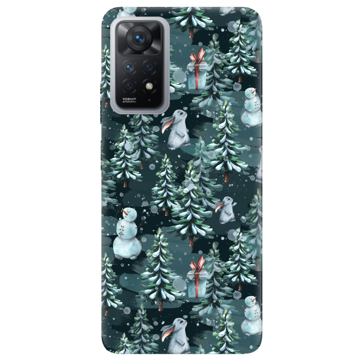 Чохол для Xiaomi Redmi Note 11 Pro Winter forest - фото 1 Чохол для Xiaomi Redmi Note 11 Pro Winter forest - фото 1 - Чохли для телефонів