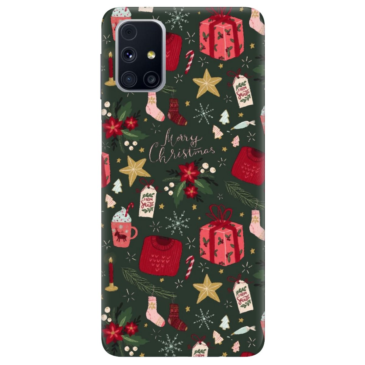 Чохол для Samsung Galaxy M31s Merry christmas - фото 1 - Чохли для телефонів