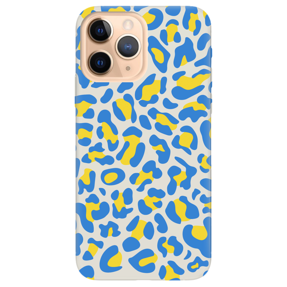 Чехол для Apple iPhone 11 Pro полупрозрачный матовый soft touch LeopardUA - фото 1 - Чехлы для телефонов