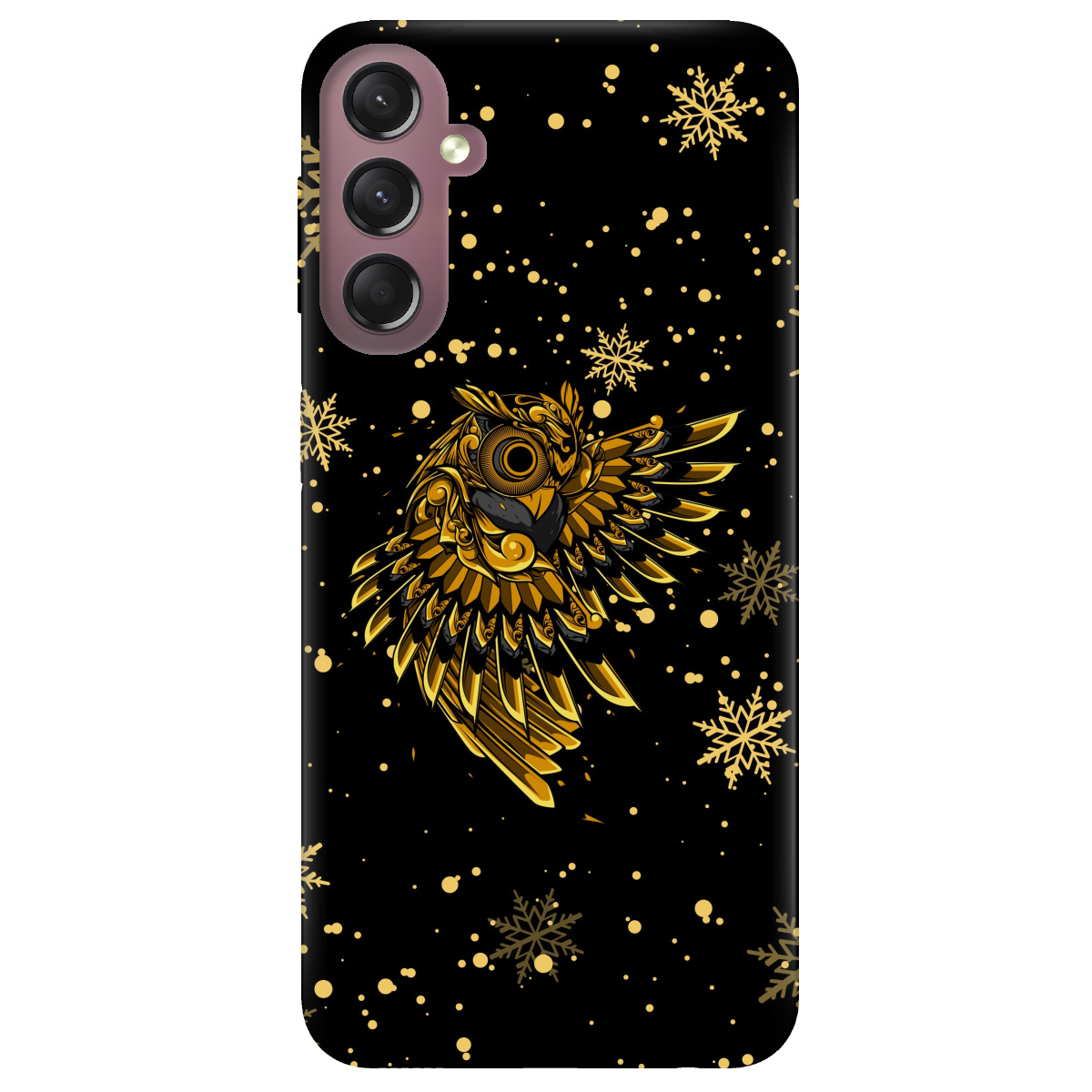 Чехол для Samsung Galaxy A05s Gold sova - фото 1 - Чехлы для телефонов