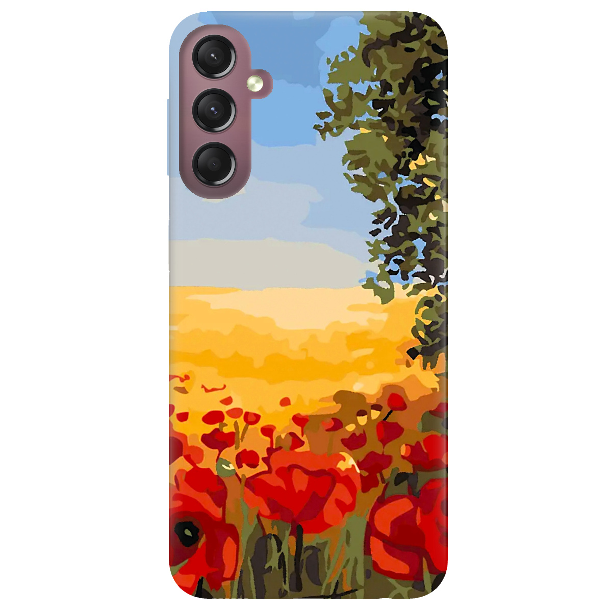 Чехол для Samsung Galaxy A05s Рідна моя Україна - фото 1 - Чехлы для телефонов