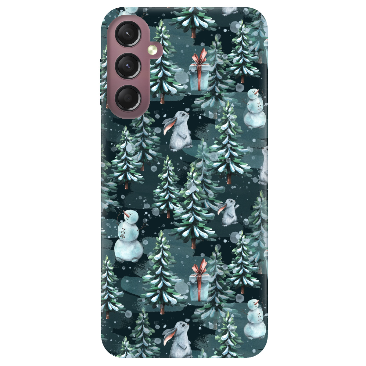 Чехол для Samsung Galaxy A05s Winter forest - фото 1 - Чехлы для телефонов