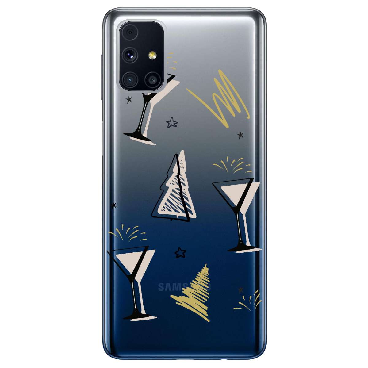 Чехол для Samsung Galaxy M31s Hello New Year - фото 1 Чехол для Samsung Galaxy M31s Hello New Year - фото 1 - Чехлы для телефонов