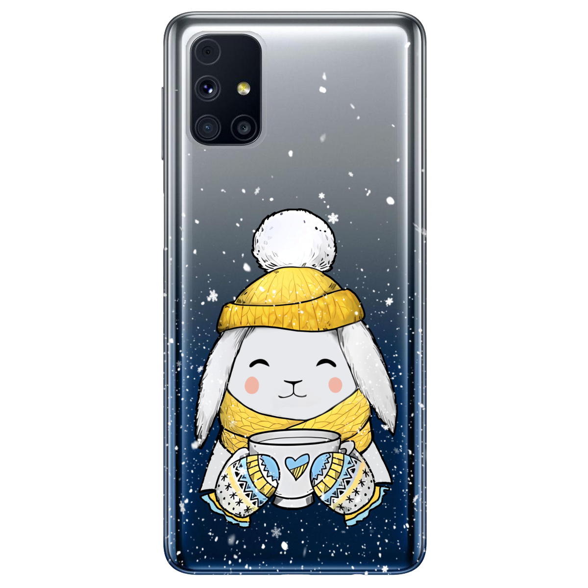 Чехол для Samsung Galaxy M31s Пухнастик - фото 1 - Чехлы для телефонов