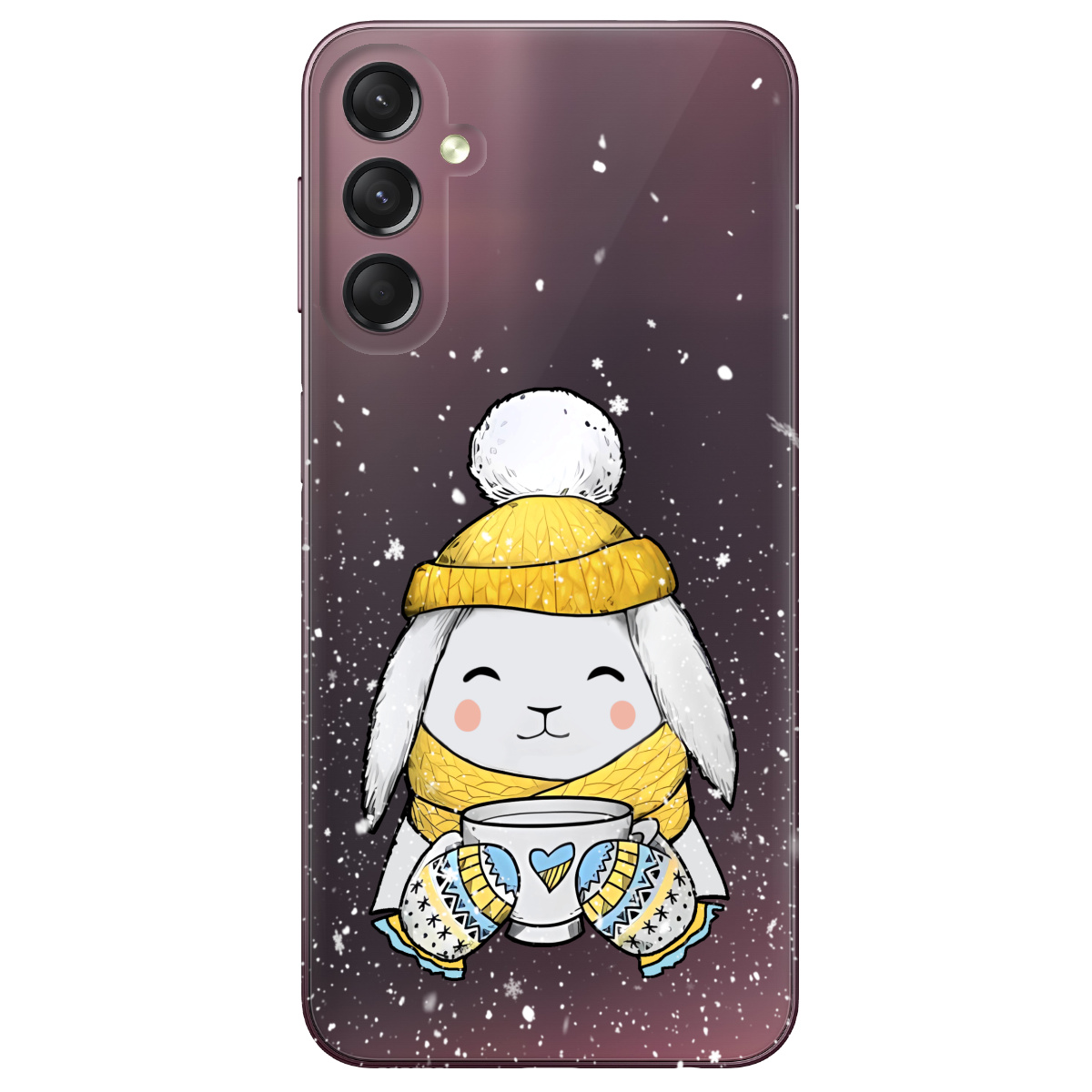 Чехол для Samsung Galaxy A05s Пухнастик - фото 1 - Чехлы для телефонов