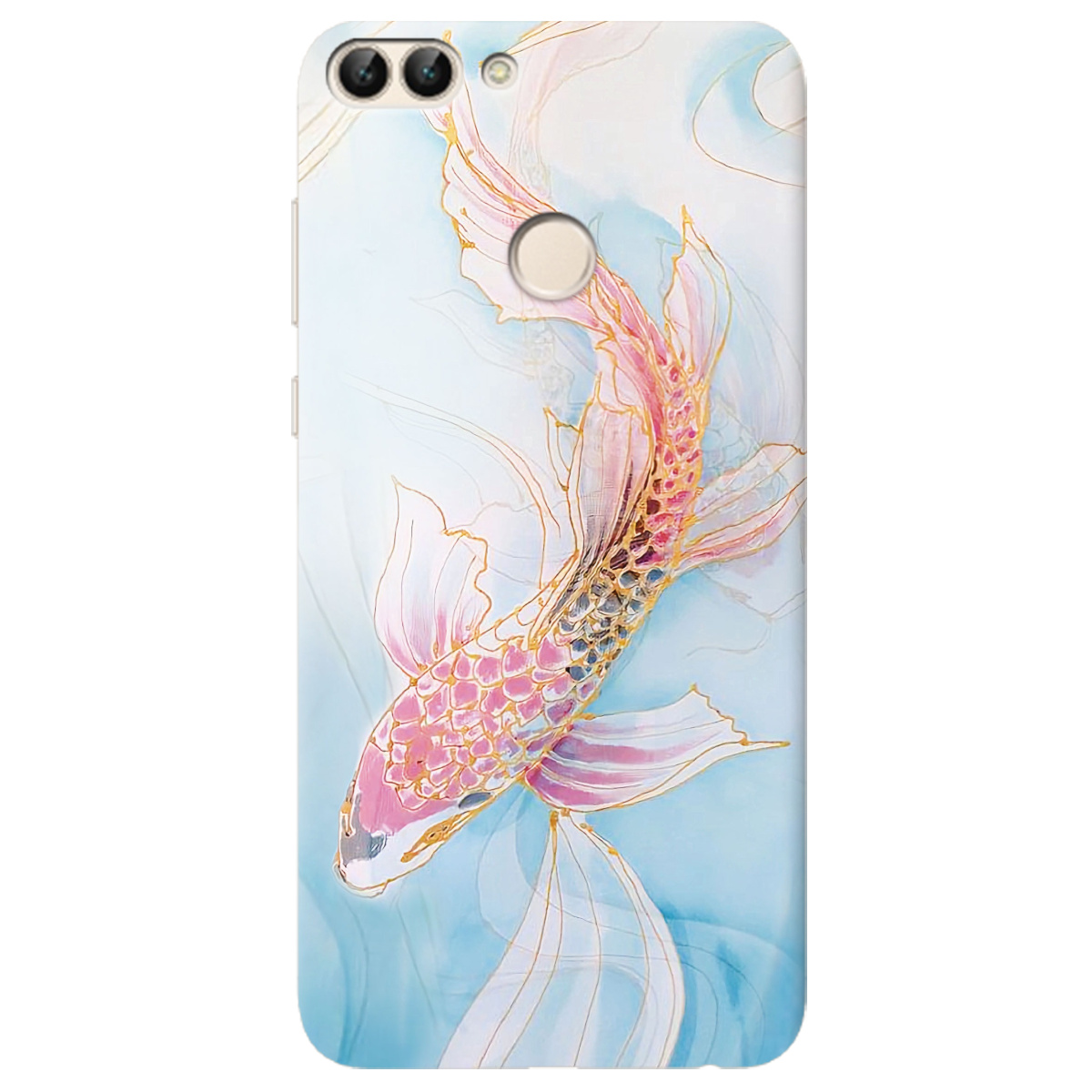 Чохол для Huawei P Smart Art fish - фото 1 - Чохли для телефонів