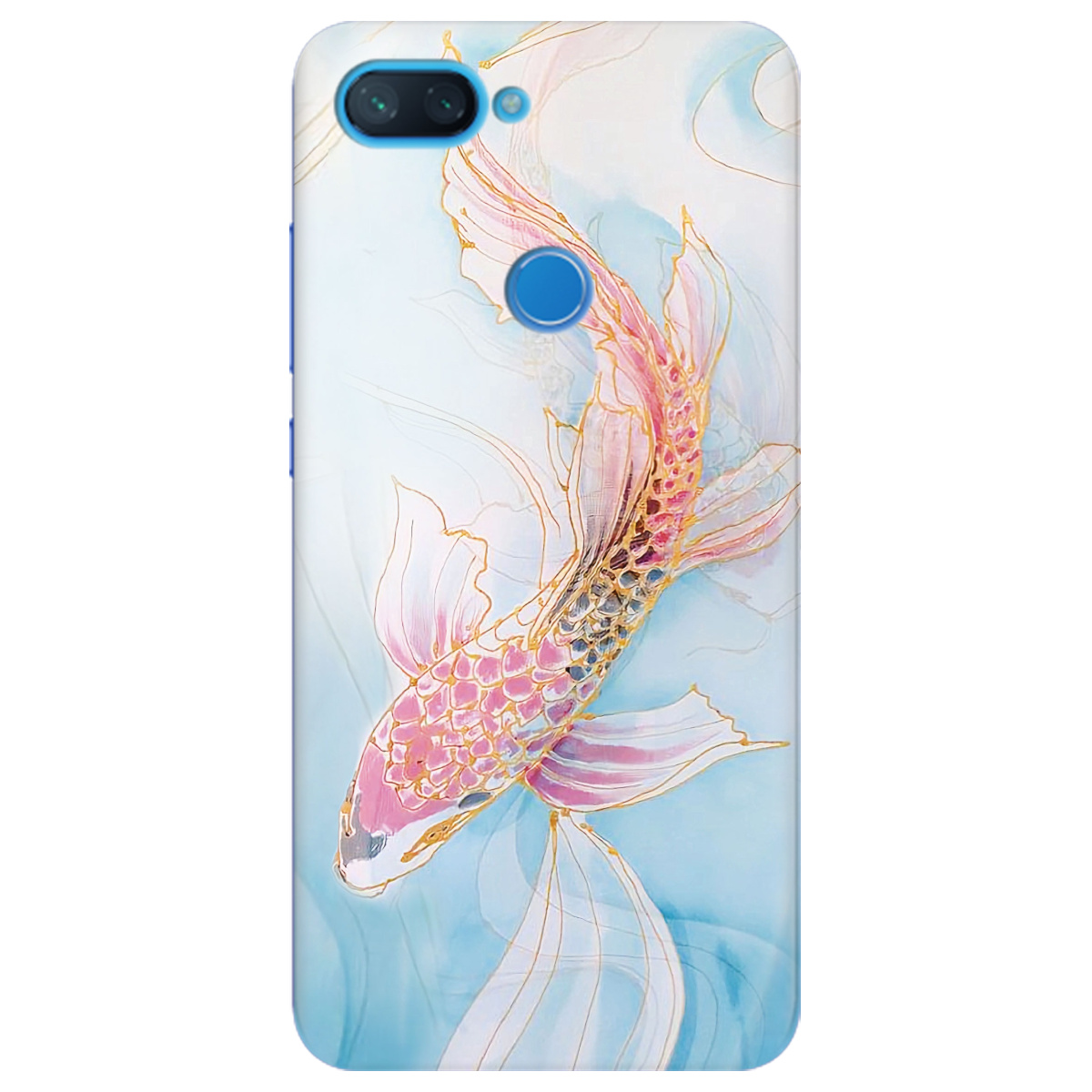 Чохол для Xiaomi Mi 8 Lite Art fish - фото 1 - Чохли для телефонів