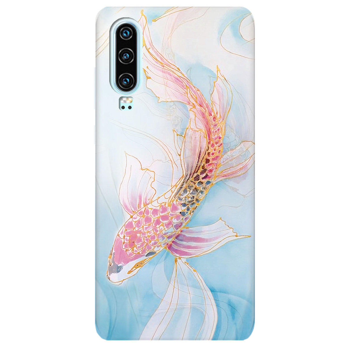 Чехол для Huawei P30 Art fish - фото 1 - Чехлы для телефонов