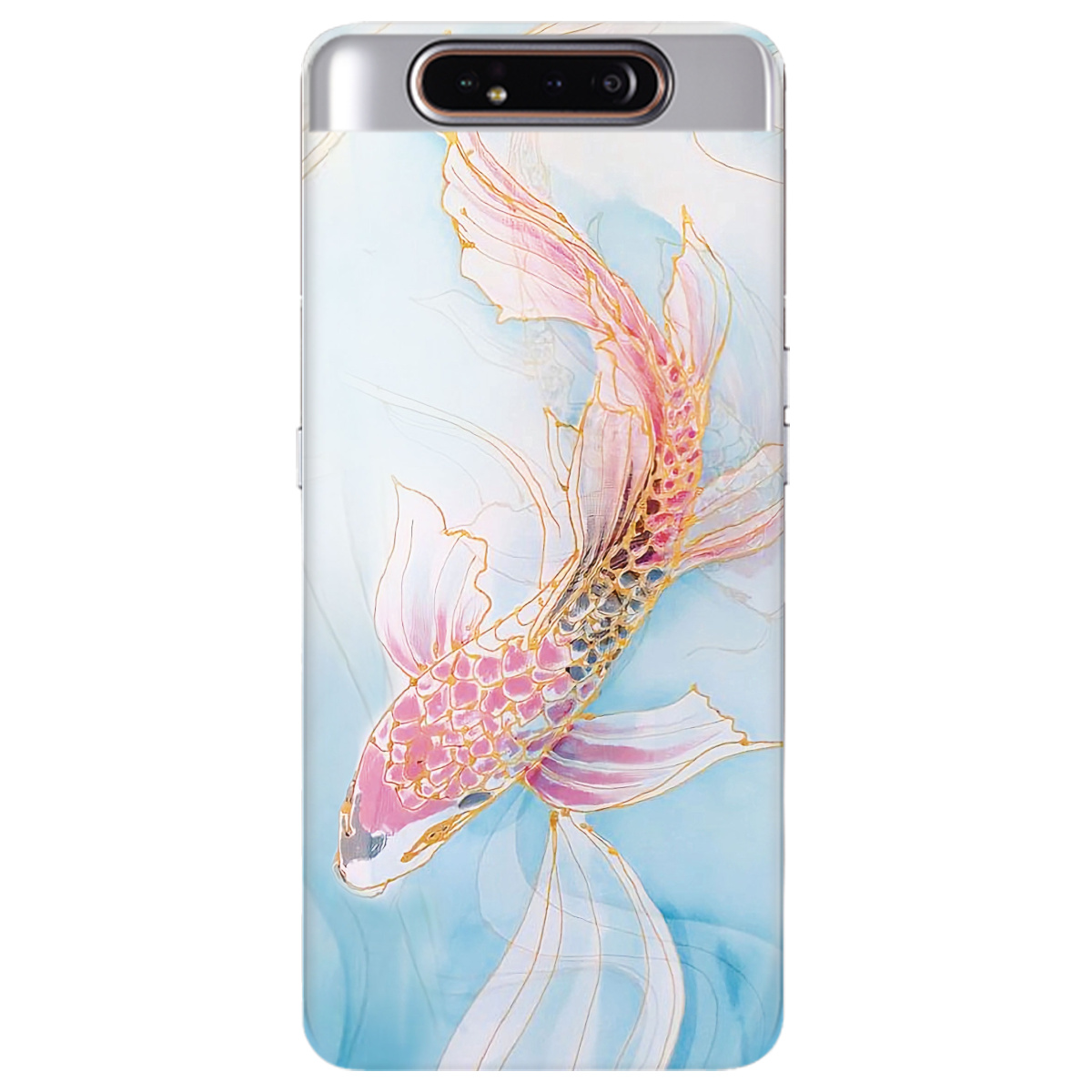 Чехол для Samsung Galaxy A80 Art fish - фото 1 - Чехлы для телефонов