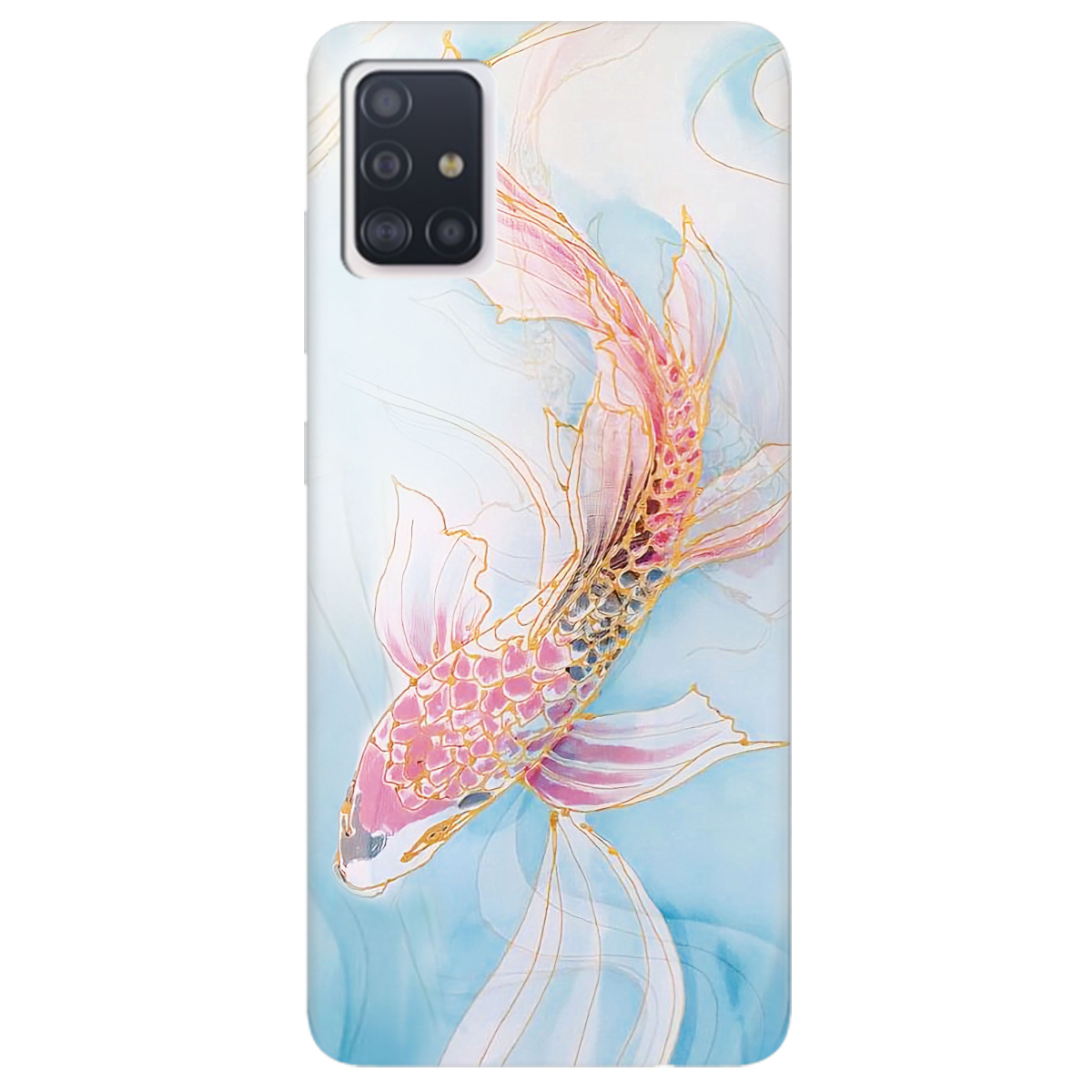 Чехол для Samsung Galaxy A71 Art fish - фото 1 - Чехлы для телефонов