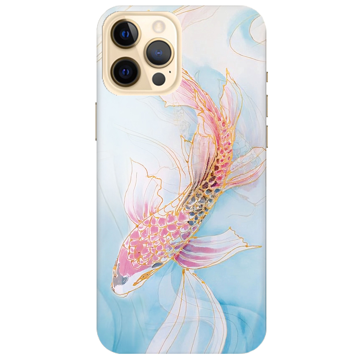Чохол для Apple iPhone 12 Pro Max Art fish - фото 1 - Чохли для телефонів
