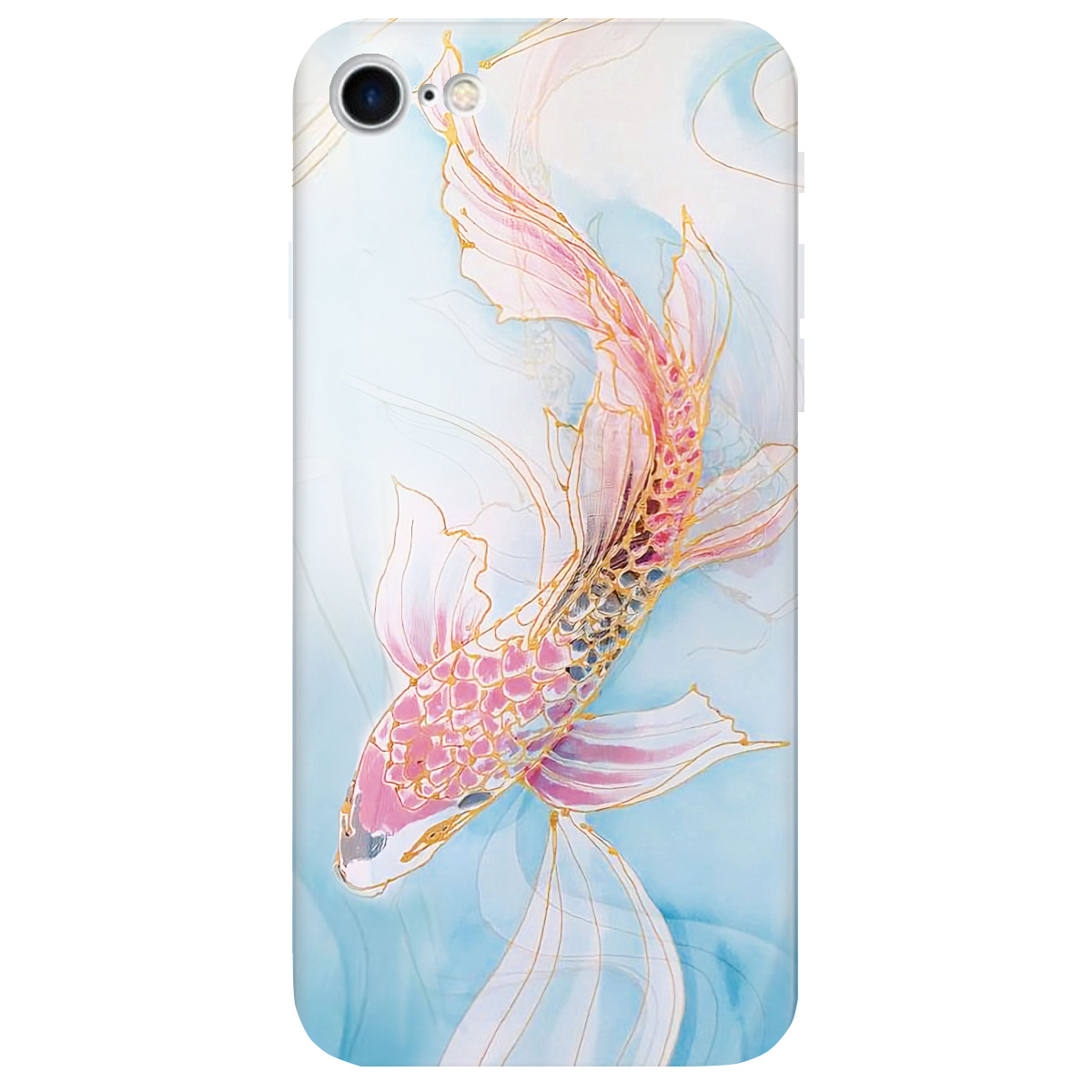 Чехол для Apple iPhone SE 2020 Art fish - фото 1 - Чехлы для телефонов