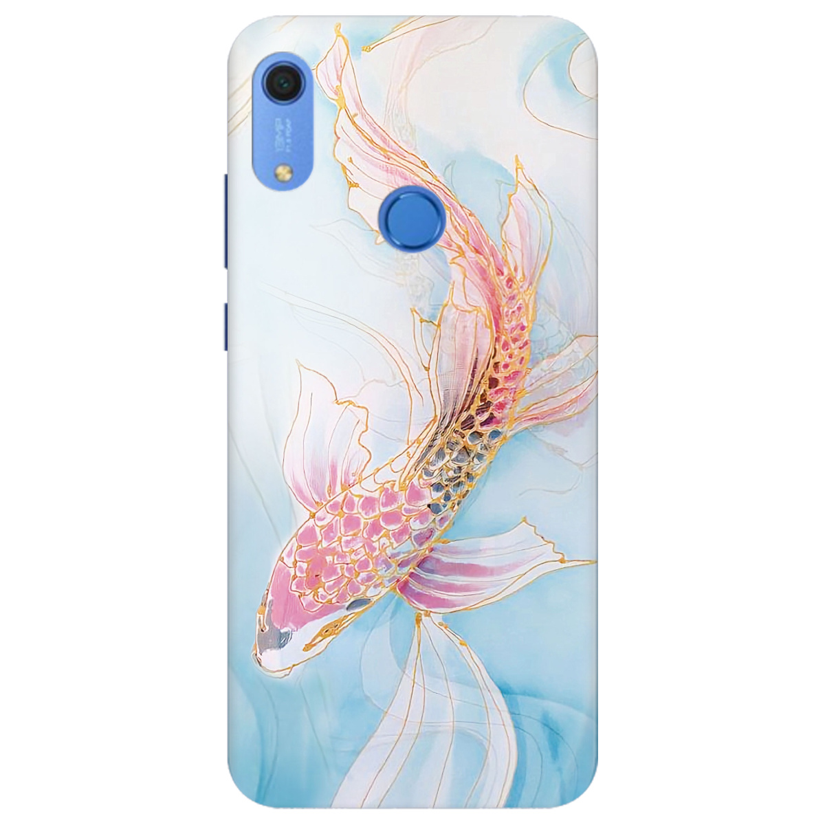 Чехол для Huawei Y6s Art fish - фото 1 - Чехлы для телефонов
