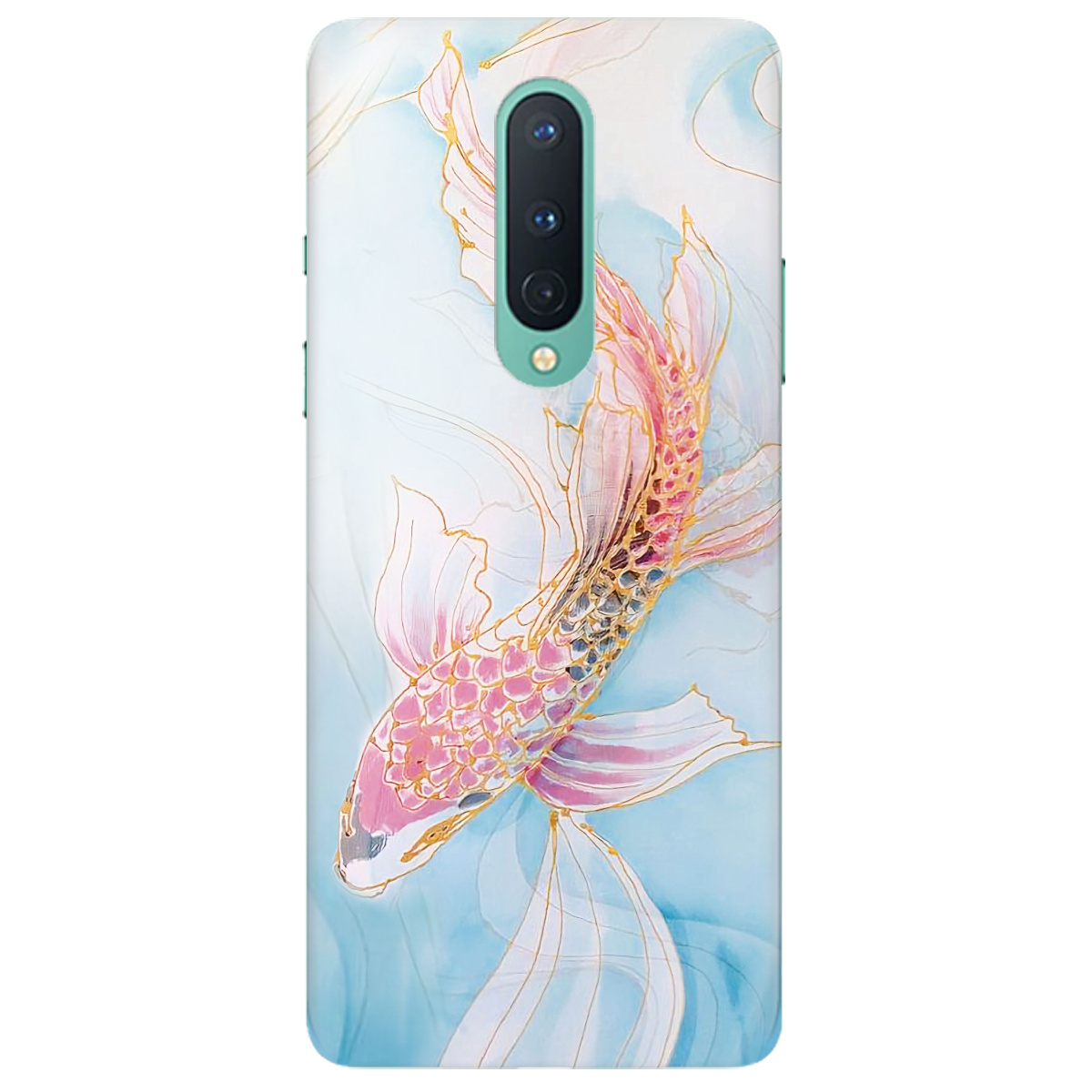 Чехол для OnePlus 8 Art fish - фото 1 - Чехлы для телефонов
