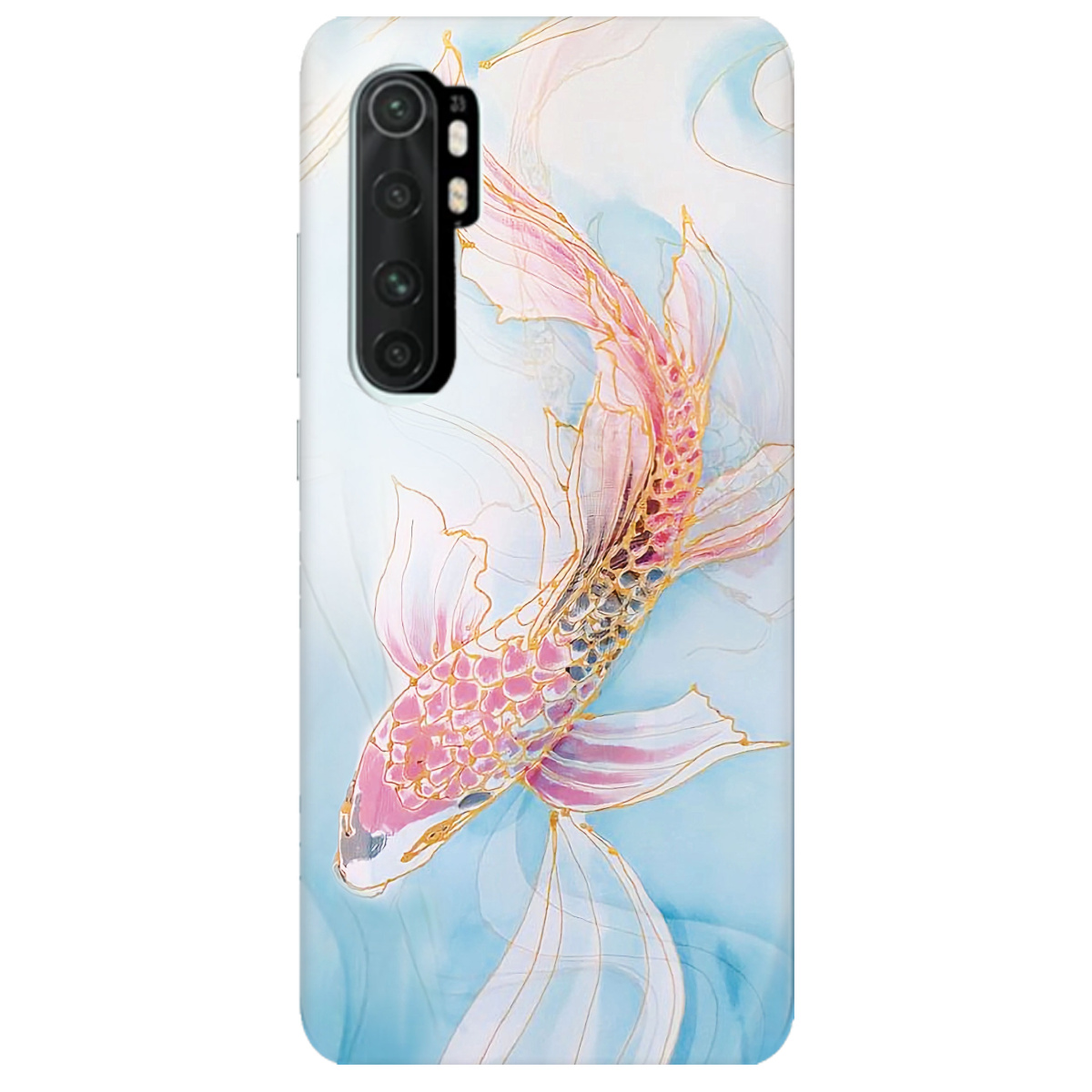 Чехол для Xiaomi Mi Note 10 Lite Art fish - фото 1 - Чехлы для телефонов