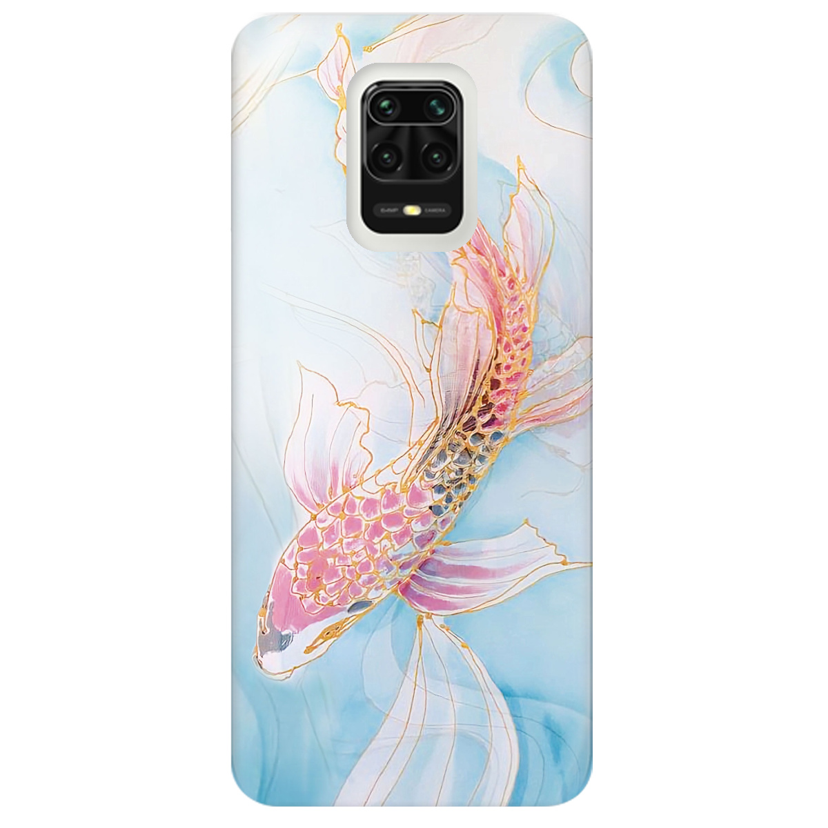 Чехол для Xiaomi Redmi Note 9 Pro Art fish - фото 1 - Чехлы для телефонов