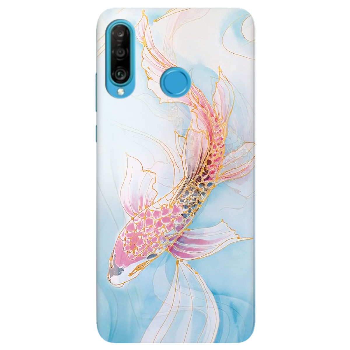 Чехол для Huawei P30 Lite Art fish - фото 1 - Чехлы для телефонов
