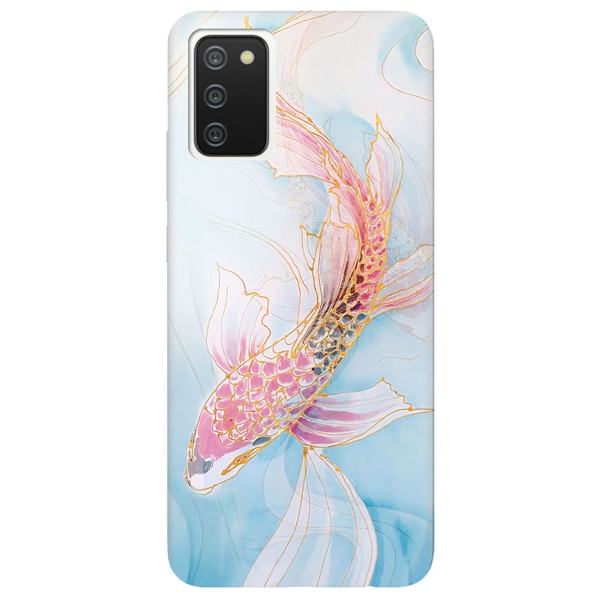 Чехол для Samsung Galaxy A02s Art fish - фото 1 - Чехлы для телефонов