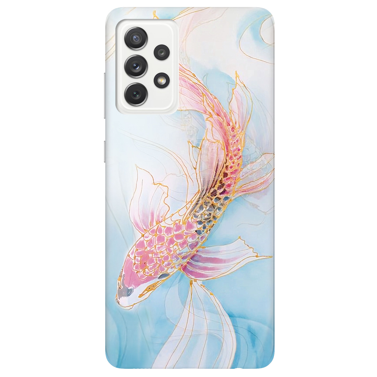 Чохол для Samsung Galaxy A72 Art fish - фото 1 - Чохли для телефонів