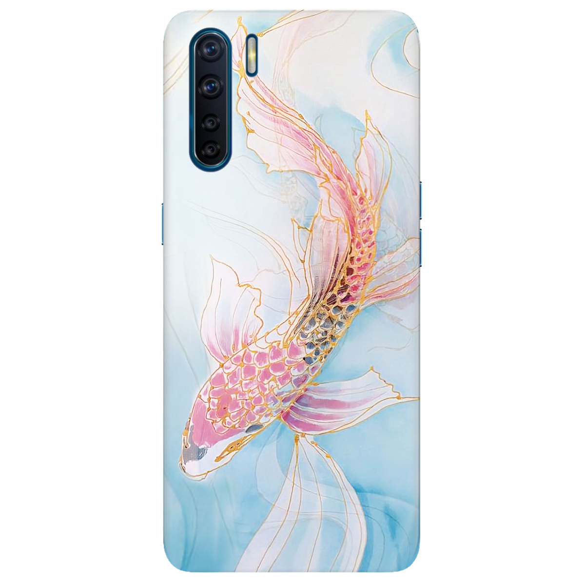 Чохол для Oppo A91 Art fish - фото 1 Чохол для Oppo A91 Art fish - фото 1 - Чохли для телефонів