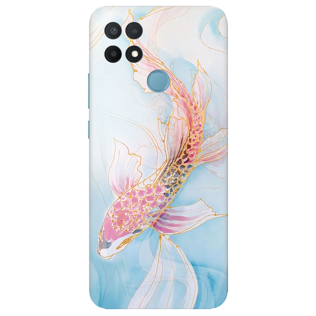 Чехол для Oppo A15s/ A15 Art fish - фото 1 - Чехлы для телефонов