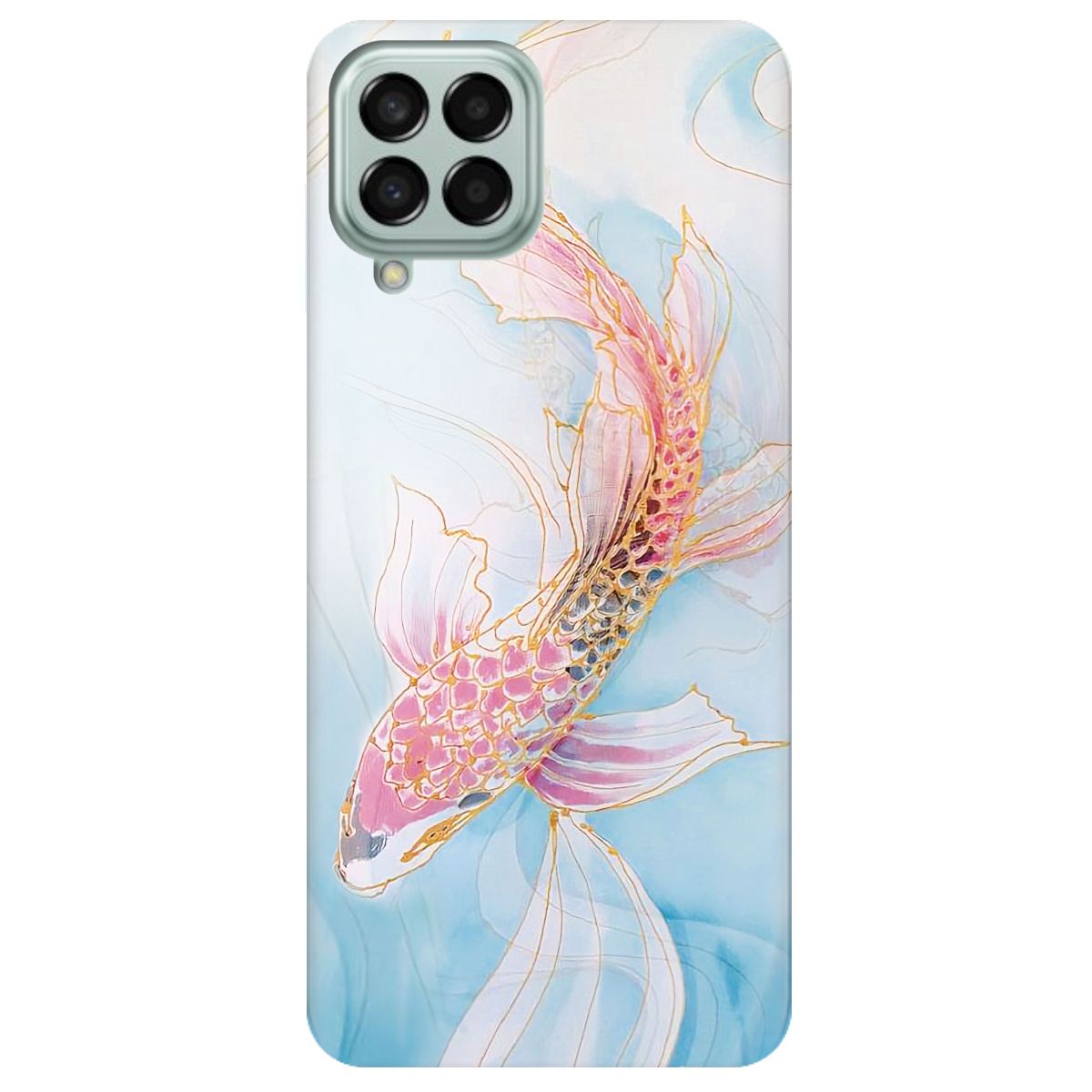 Чохол для Samsung Galaxy M53 Art fish - фото 1 - Чохли для телефонів