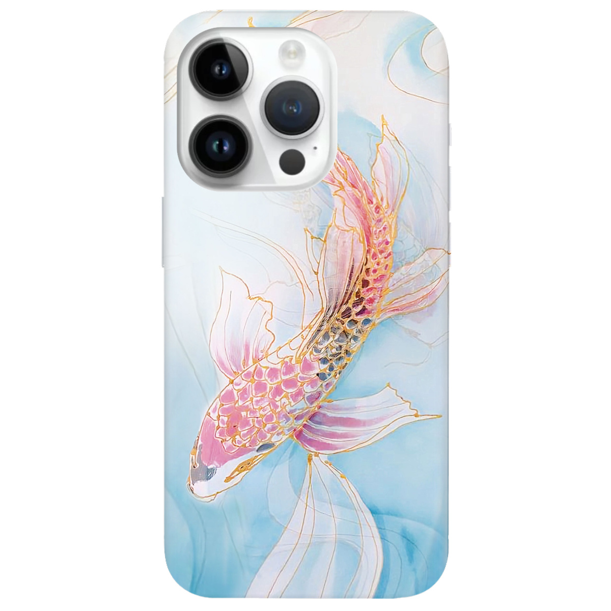Чехол для Apple iPhone 14 Pro Max Art fish - фото 1 - Чехлы для телефонов