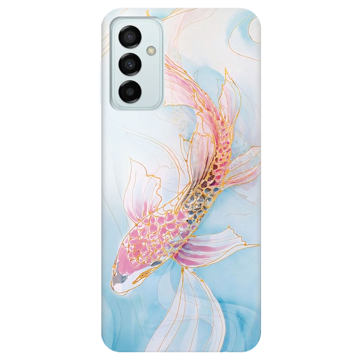Чехол для Samsung Galaxy M13 4G Art fish - фото 1 Чехол для Samsung Galaxy M13 4G Art fish - фото 1 - Чехлы для телефонов