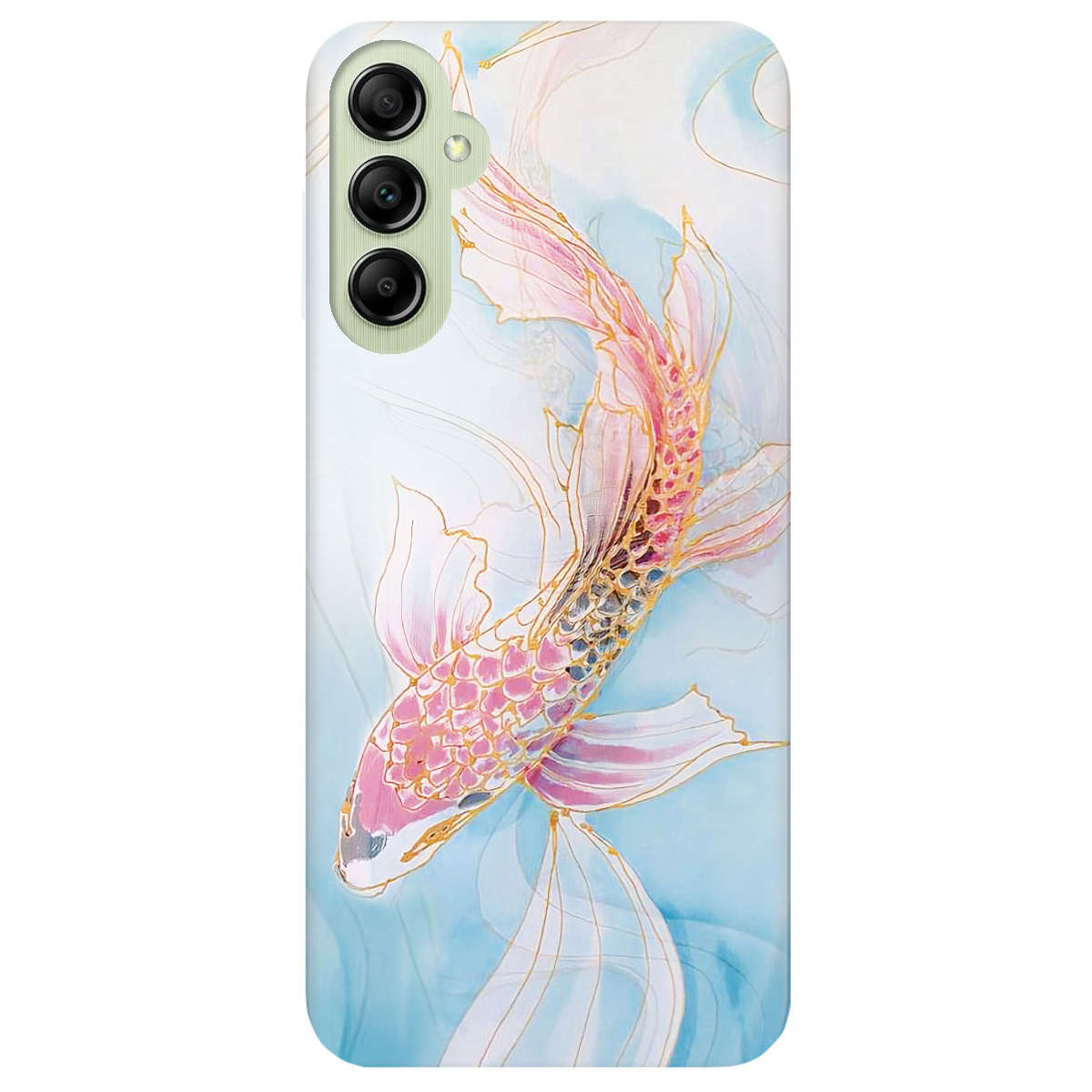Чохол для Samsung Galaxy A14 Art fish - фото 1 Чохол для Samsung Galaxy A14 Art fish - фото 1 - Чохли для телефонів