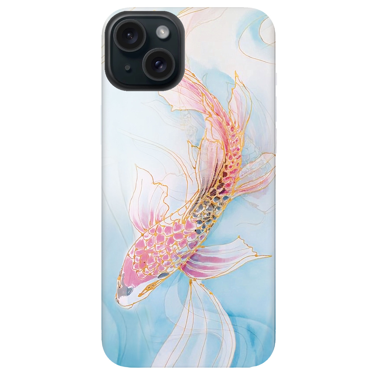 Чехол для Apple iPhone 15 Art fish - фото 1 - Чехлы для телефонов