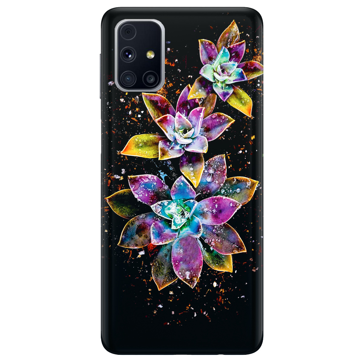 Чохол для Samsung Galaxy M31s Magical flowers - фото 1 Чохол для Samsung Galaxy M31s Magical flowers - фото 1 - Чохли для телефонів