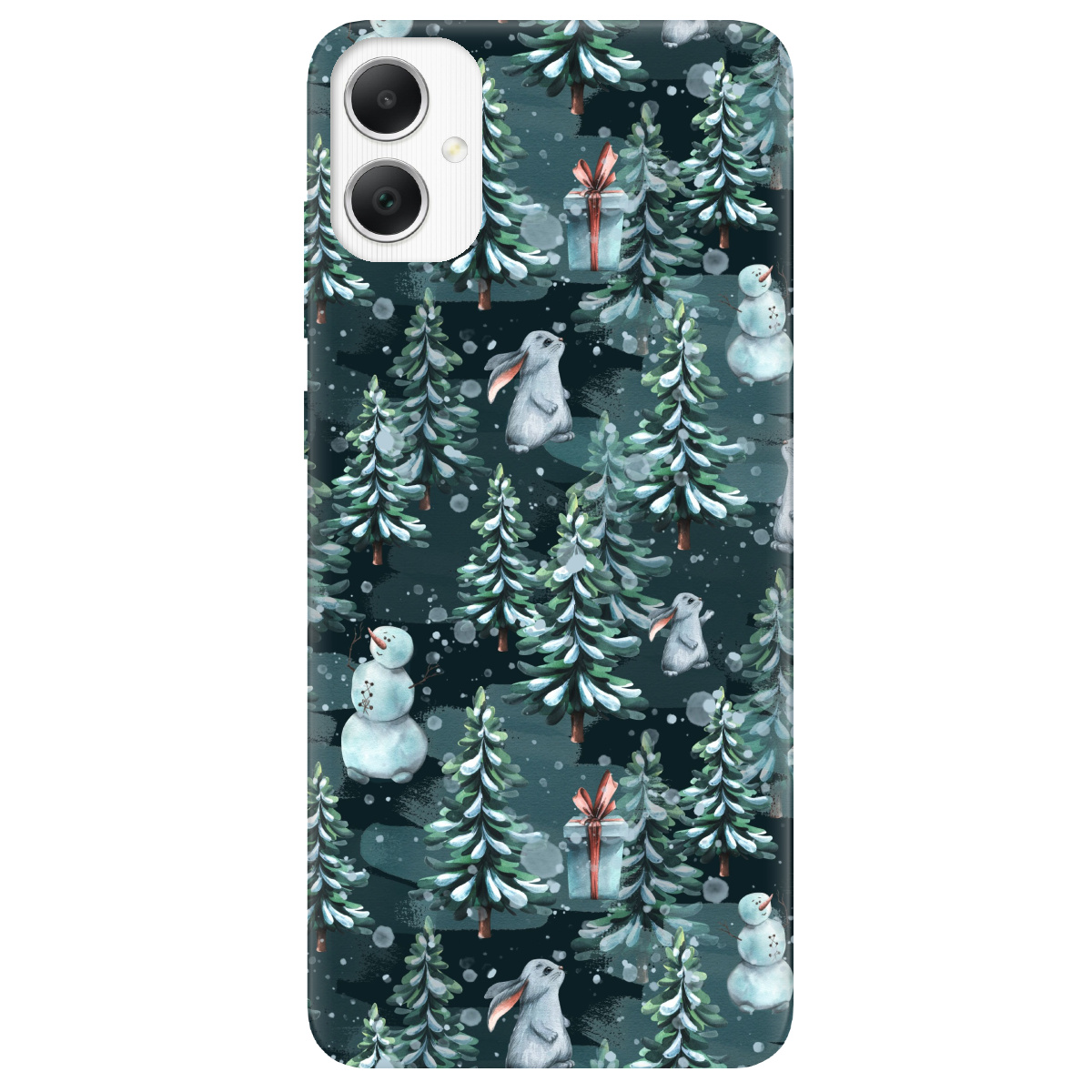 Чохол для Samsung Galaxy A05 Winter forest - фото 1 Чохол для Samsung Galaxy A05 Winter forest - фото 1 - Чохли для телефонів