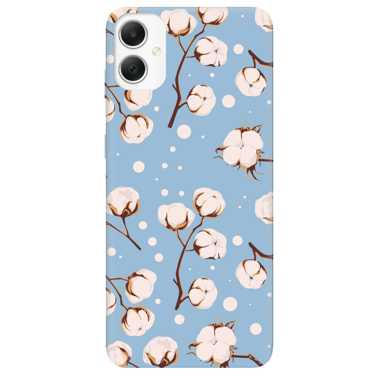 Чохол для Samsung Galaxy A05 Квітка бавовни - фото 1 - Чохли для телефонів